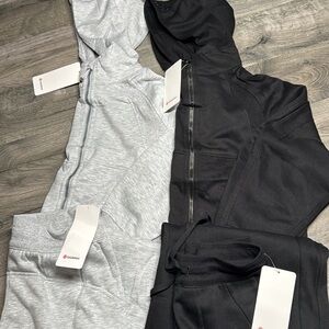Lululemon Scuba Full Zipper Set